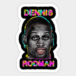 Dennis Rodman Bulls Sticker